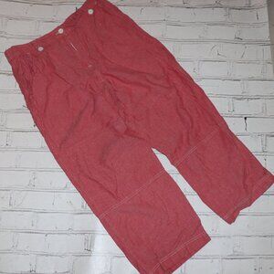 Sag Harbor Sport Capri's Women's Size 8 Light Red